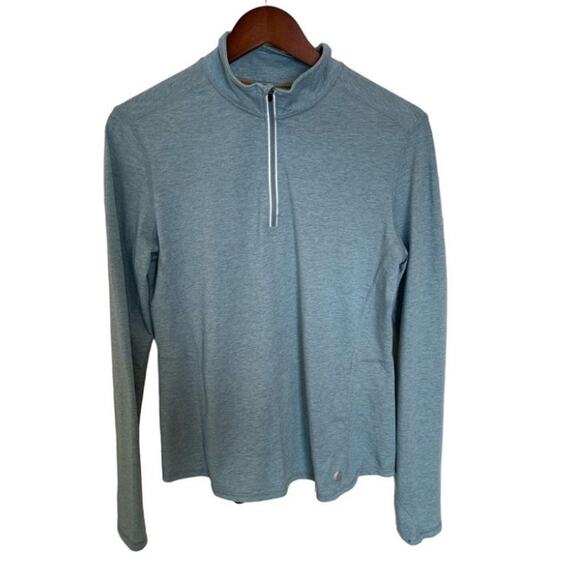 Carhartt Force quarter zip pullover blue size medium 8-10 euc - Picture 9 of 9